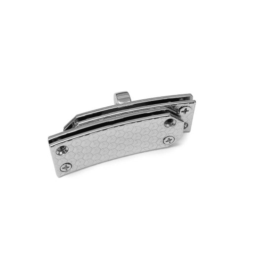 Turning lock, 2 pcs, silver colour