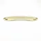 Plastic handle in gold colour