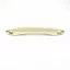 Plastic handle in gold colour