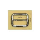 Zinc Alloy fix Tri-Glide Slide, 30mm, Nickel