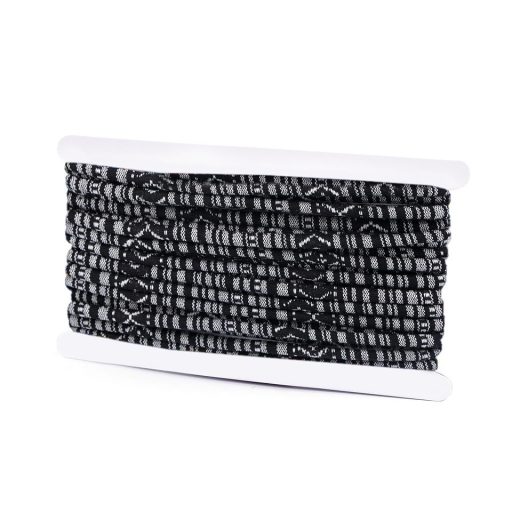 Aztec cord, 6 mm, black