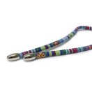 Blue Aztec pattern cotton cord 