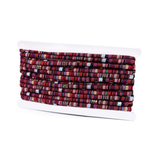Red Aztek Pattern Cotton Cord