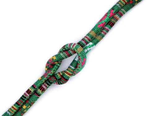 Aztec cord, 6 mm, green