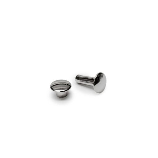 Double Headed Rivet, Nickel 7 mm