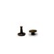Double Headed Rivet, Brass coloured, 9 mm