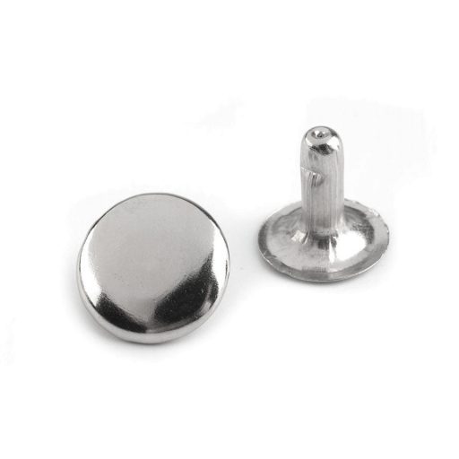 Double Headed Rivet, Nickel, 11 mm
