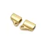Screw-On Handle Connector in Pair, Gold