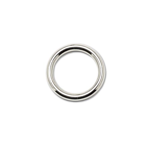 Zinc Alloy Circle, Nickel, 25 mm