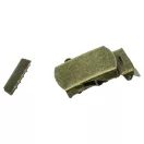 Military Belt Buckle, brass, 30 mm