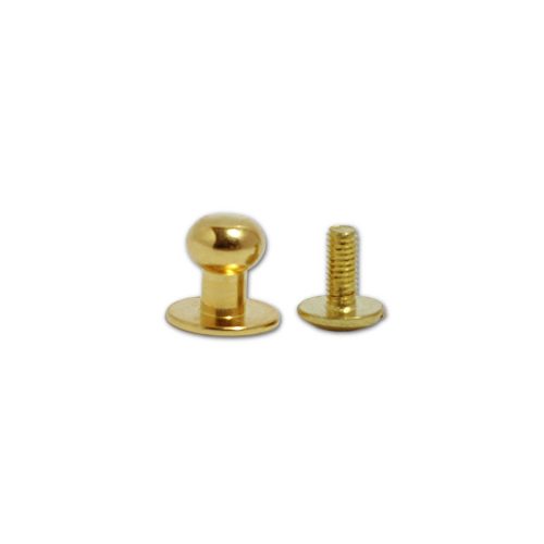 Stud, Gold, 7 mm