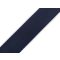 Satin Webbing, Dark Blue, 25 mm