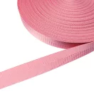 Satin Webbing, Pink, 25 mm