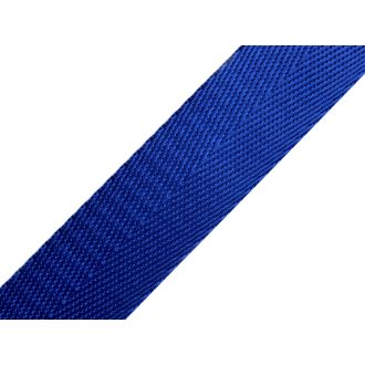 Satin Webbing, Royal Blue, 25 mm
