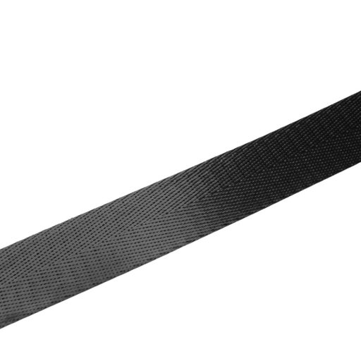 Satin Webbing, black, 25 mm