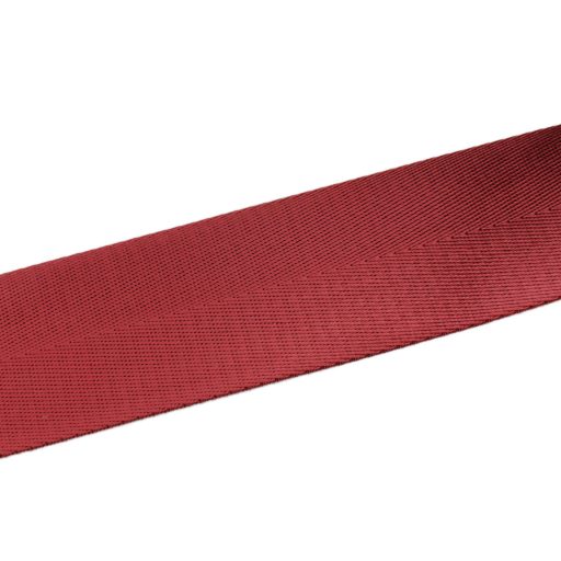 Burgundy satin webbing, extra wide, 5 cm