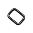 Iron Rectangle Shaped Handbag Strap Holder, Black, 25 mm