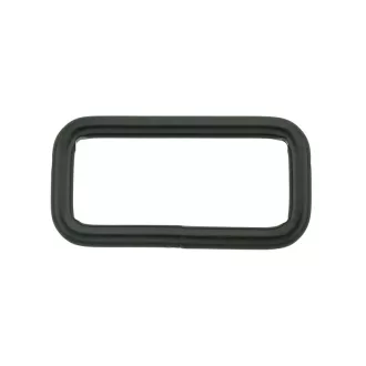 Iron Rectangle Shaped Handbag Strap Holder, Black, 30 mm