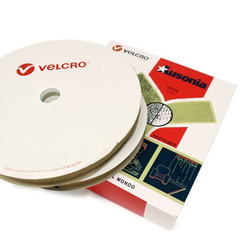 VELCRO® Hook & Loop Tape, Beige 25 mm