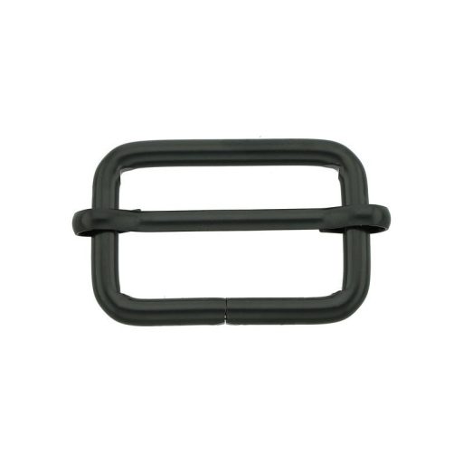 Iron Tri-Glide Slide, Black, 32x19x4 mm 