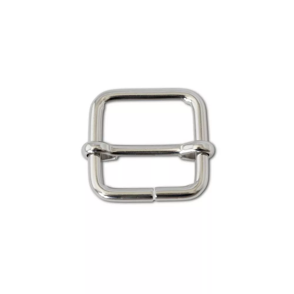 Tri Guide Slide 25 mm Wide, Nickel Tri-Glide Slide. Metal Bag accessory shop
