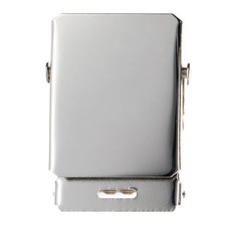 Military Belt Buckle, Nickel, 40 mm