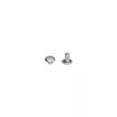 Small Rivet, Double Headed, Silver, 6 mm