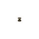 Small Rivet, Double Headed, Brass, 6 mm