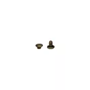 Small Rivet, Double Headed, Brass, 6 mm