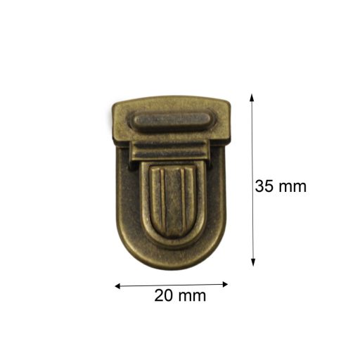 Tuck Lock, Nickel, 24 mm