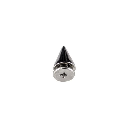 Cone Shaped Decoration, Threaded, Nickel