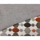 Lampion mintás szövet táska anyag, bézs