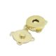 Sew on Magnetic Lock, Gold, 18 mm
