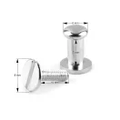 Stud, Nickel, 6 mm Head, Long Neck
