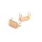 Zipper Bottom Stop,Gold, 5 mm