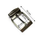 Men’s Belt Buckle 40mm Black Nickel