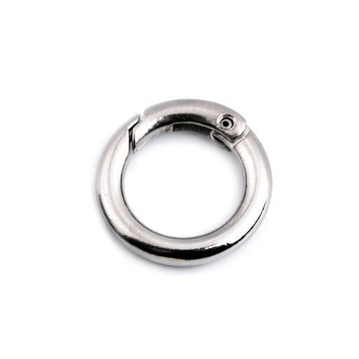 Round Spring Hook, 16 mm, Gold