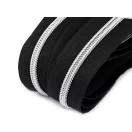 Black Plastic Spiral Zipper, RT10