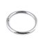 Round Spring Hook, 50 mm, Nickel