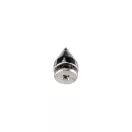 Cone Shaped Decoration, Threaded, Nickel