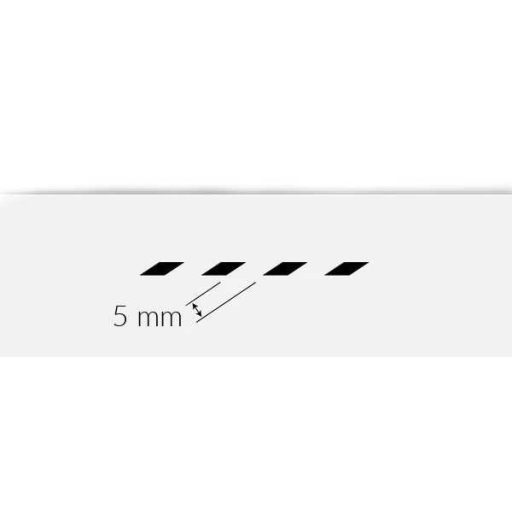 Steel diamond stitching chisels for hand stitching, set