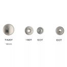 Single Cap Glove Snap Setter Set, 14 mm