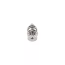 Cone Shaped Decoration, Threaded, Nickel