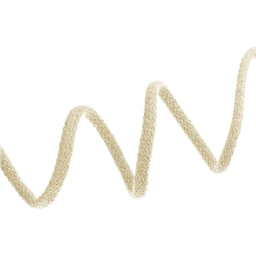 Durable, Ecru Cotton Cord for Your DIY Projects, 8 mm