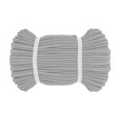 Durable, Grey Cotton Cord for Your DIY Projects, 8 mm