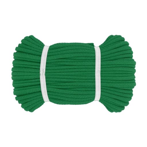 Durable, Green Cotton Cord for Your DIY Projects, 8 mm