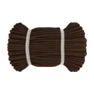 Durable, Brown Cotton Cord for Your DIY Projects, 8 mm