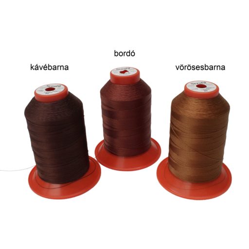 Bag sewing thread, burgundy, 40, Serafil