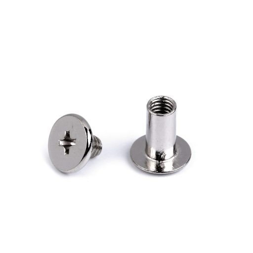 Belt Screw, 10x13 mm, Nickel