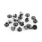 Belt Screw 10x505 mm, Black Nickel